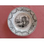 Assiette creil et montereau - vintage