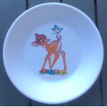 Assiette creuse bambi téfal, walt disney, dessin animé, figurine Assiette creuse bambi téfal, walt disney, dessin animé, figurine