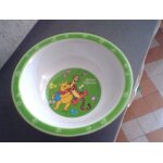 Assiette creuse verte winnie l ourson