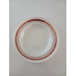 Assiette creuse vintage ceranord st amand - porcelaine opaque