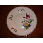 Assiette d�corative ancienne :strasbourg ecrit au dos.