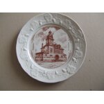 Assiette decorative ducourtioux  fargniers  aisne