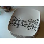 Assiettes a dessert carres