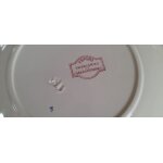 Assiettes a dessert sarreguemines motif  favori