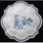 Assiette drageoir en fa�ence fable de la fontaine la cigale et la fourmi