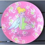 Assiette fée clochette tinker bell en verre, walt disney, dessin animé, figurine Assiette fée clochette tinker bell en verre, walt disney, dessin animé, figurine