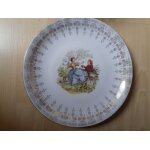 Assiette marquis et marquise en porcelaine de bavi�re