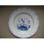 Assiette plate ancienne