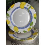 Assiettes plates arcopal citron Assiettes plates arcopal citron