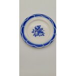 Assiette plate bleu digoin 22, 5 cm Assiette plate bleu digoin 22, 5 cm
