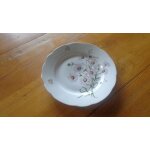 Assiette plate decoree