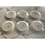 Assiettes plates fougres lamartine digoin sarreguemines