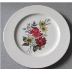 Assiette plate de prsentation ou a fixer au mur pour dcoration - diamtre 26. 5cm - porcelaine de limoges ...