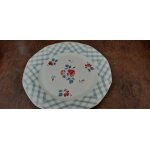 Assiette plate sarreguemines digoin