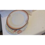 Assiettes porcelaine sarreguemines