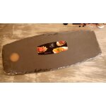 Assiette de prsentation en ardoise