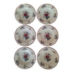Assiettes sarreguemines multicolore
