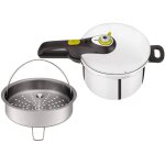 Autocuiseur tefal p2530738 secure 5 neo - cocotte - minute 6 l, induction - inox