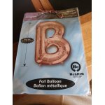 Ballon aluminium lettre rose gold 81 cm