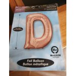Ballon aluminium lettre rose gold 81 cm
