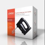Batteur électrique livoo 5 vitesses Batteur électrique livoo 5 vitesses