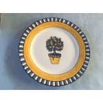 Beau plat / assiette de presentation : motif citronnier -