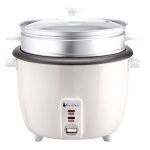 Blackpear auto cuiseur vapeur riz / légumes automatique 1, 8l - 700w - acier inox Blackpear auto cuiseur vapeur riz / légumes automatique 1, 8l - 700w - acier inox