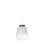 Bloomingville - suspension verre bloomingville ece - blanc