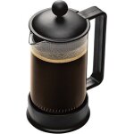 Bodum 1543 - 01 brazil cafetière à piston 3 tasses 0. 35 l noire Bodum 1543 - 01 brazil cafetière à piston 3 tasses 0. 35 l noire