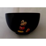 Bol mickey mouse disneyland paris 2021 mug disney noir jaune paillettes