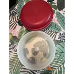 Bol saladier avec passoire 1 litre tupperware