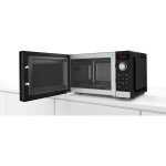 Bosch serie 2 ffl023ms2 - four micro - ondes monofonction - 20 litres - 800 watt - acier inoxydable