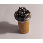 Bouchon de bouteille grappe de raisin en m�tal