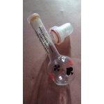 Bouchon doseur, petit mesureur en verre pour servir une boisson anis�e. contenance de 2 cl l'as des as ...