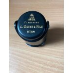 Bouchon stopper pour champagne - gruet et fils - en plastique noir Bouchon stopper pour champagne - gruet et fils - en plastique noir