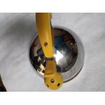 Bouilloire, argent et jaune, inox