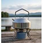 Bouilloire camping 1 litre inox compact
