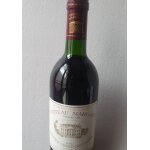 Bouteille 75cl ch�teau margaux 1985, premier grand cru class�. niveau l�g�rement bas.