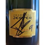 Bouteille de champagne blancs de blancs jeeper ddicace pas tony parker #9