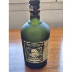Bouteille de rhum vide   diplomatico