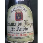 Bouteille de vin coteaux du layon saint aubin - domaine de la roche moreau - vin danjou - 2010