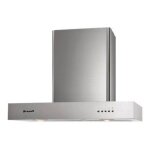 Brandt ad916x - hotte - hotte dcorative - largeur : 60 cm - profondeur : 48. 1 cm - evacuation & recyclage ...
