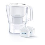 Brita carafe filtrante aluna blanche + 2 cartouches maxtra + incluses