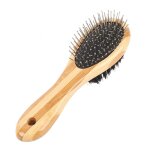 Brosse de toilettage double face, brosse de toilettage et de massage 2 en 1 pour chiens et chats, outil ...