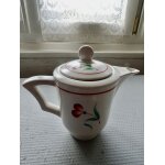 Cafeti�re ancienne en fa�ence - moulin des loups