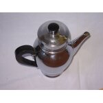 Cafeti�re en cuivre nickel� chrom� alsachrome