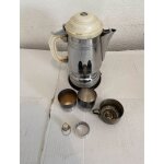 Cafetire electrique - vintage - en inox - bon etat