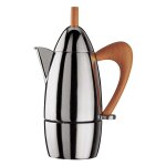 Cafetiere italienne chicca 3 tasses, traditionnelle, design de marque giannini