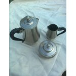 Cafetière. pot a lait. sucrier. letang remy inox 18 / 10 Cafetière. pot a lait. sucrier. letang remy inox 18 / 10