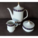 Cafetire, pot a lait et sucrier en porcelaine schumann arzberg annes 60 / 70